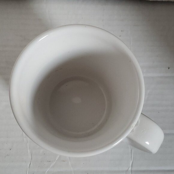 FIESTAWARE FIESTA CERAMIC WHITE TAPERED MUG CUP MERRY AND BRIGHT HOLIDAY 15 FLOZ - Picture 8 of 16